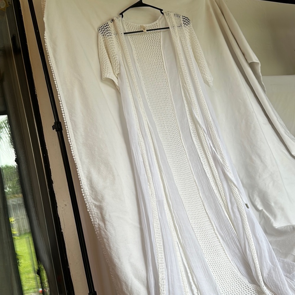 Long swim cover up